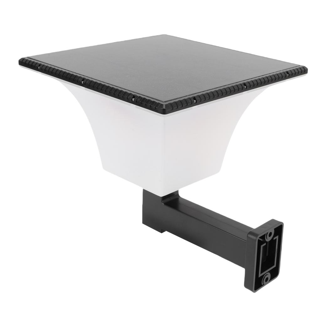 LED Solar Wall Light IP65 Water Proof Outdoor Wall Sconce Lantern Lamp Fixture Solar Post Light with Sensor for Patio