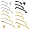 Decor Kitchen Cupboard Zinc Alloy Furniture Hardware Door Handle Wardrobe Door Knob Drawer Handles