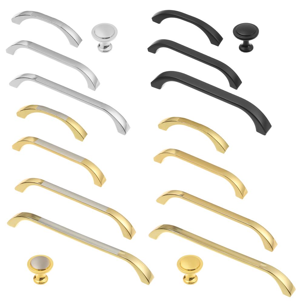 Decor Kitchen Cupboard Zinc Alloy Furniture Hardware Door Handle Wardrobe Door Knob Drawer Handles