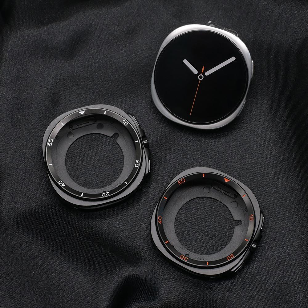 Алюминиевый сплав Чехол для Samsung Galaxy Watch 8 44 мм 40 мм Жесткий каркас Защитная крышка для Samsung Watch 8 Аксессуары Защитный