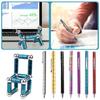 Anxiety Toy Pen, Magnetic Metal Stress Reduction Pen Desk Toy Multifunctional Deformable Writing Pen Children Adult Gift