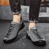 Модная повседневная мужская обувьКачественный роскошный дышащий дизайнПовседневный досуг, прогулки на открытом воздухе и туризмОбувь для вождения для мужчинБольшой размер 47