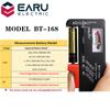 Батареи BT-168 AA/AAA/C/D/9 В/1,5 В, универсальный таблеточный аккумулятор, измеритель с цветовой кодировкой, индикатор напряжения, тестер, проверка мощности BT168