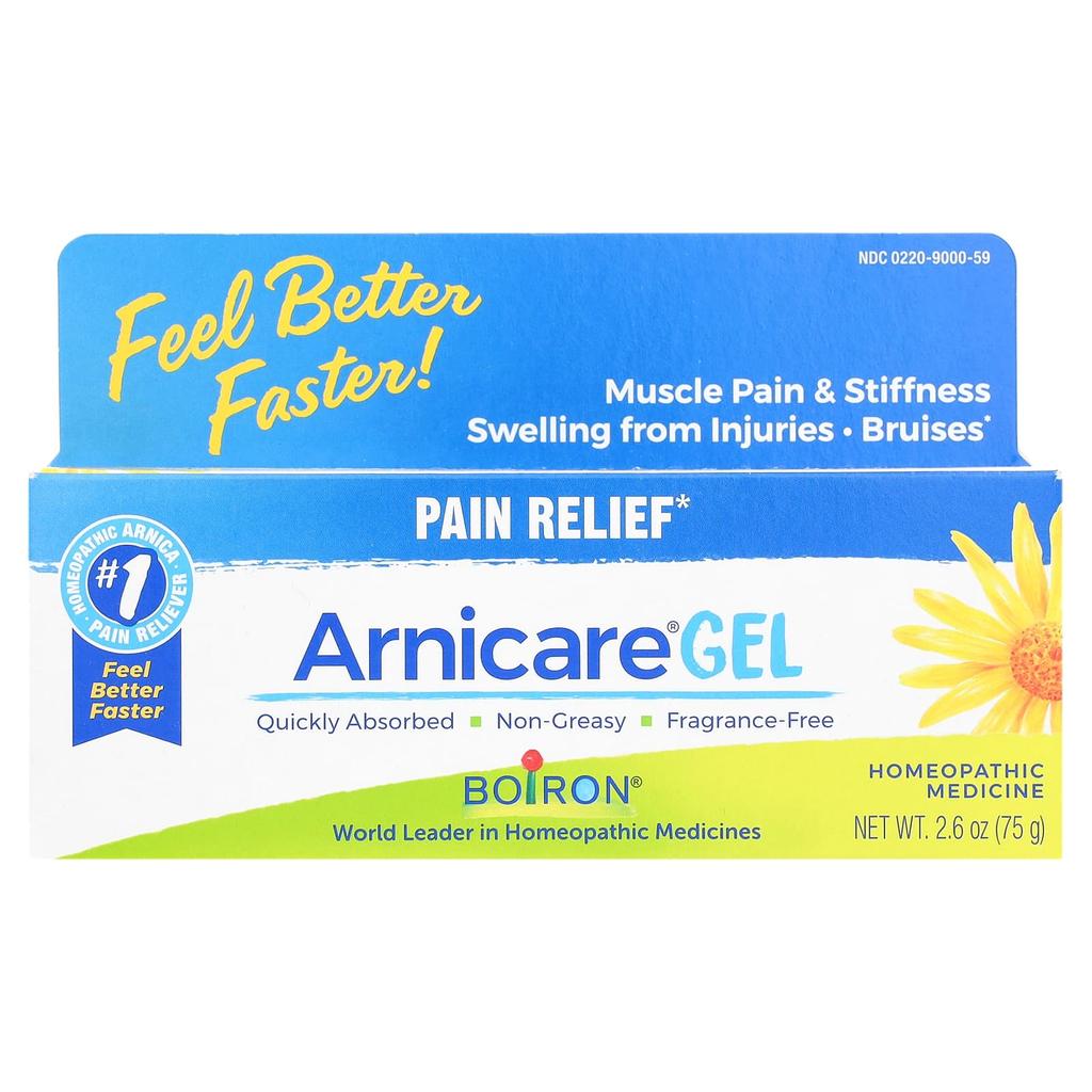 BOIRON Гель Arnicare, обезболивающий, без запаха, 2,6 унции (75 г)