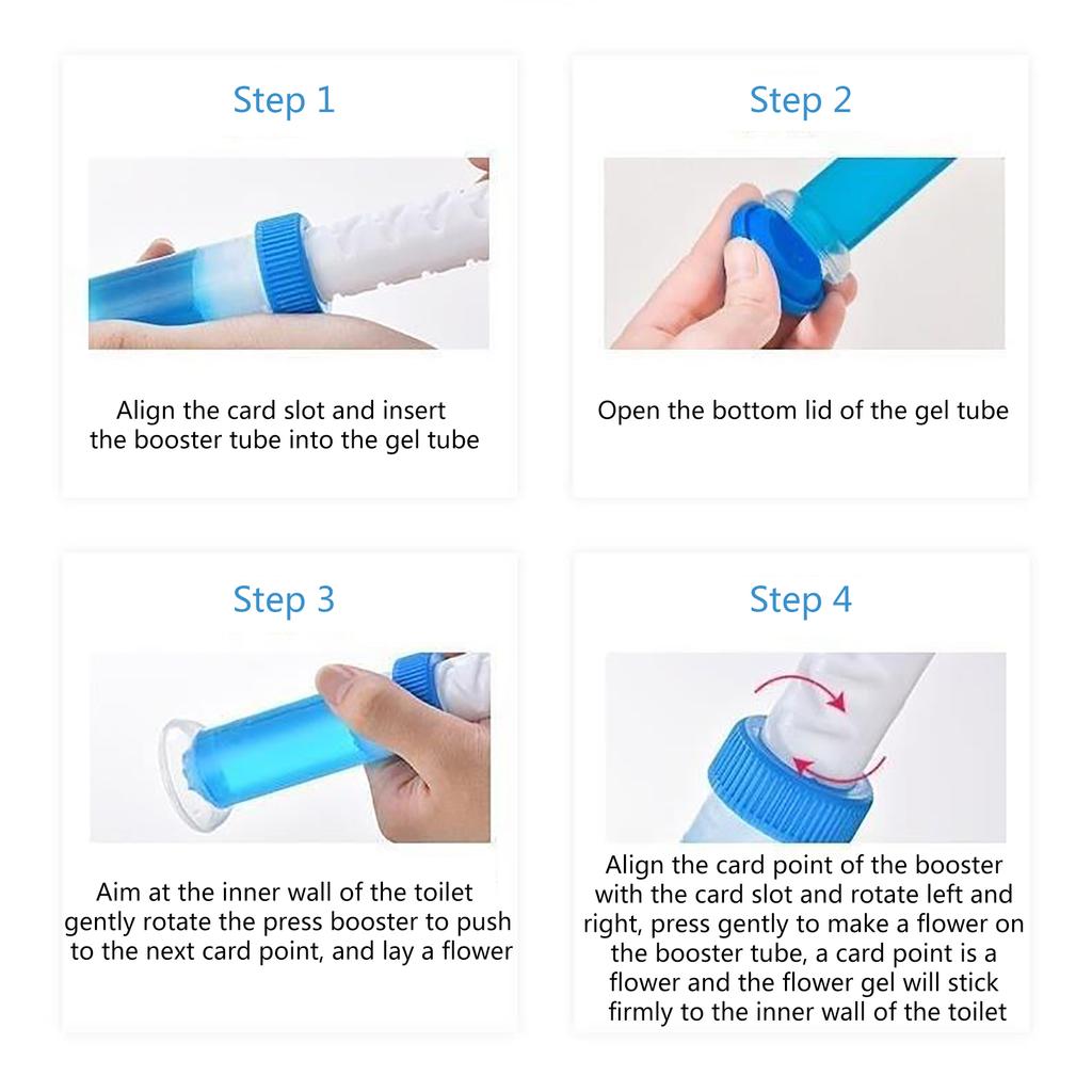 Штамп для туалетного геля, 6 шт., долговечный ароматизатор для ванной, дезодоратор, очиститель чаши