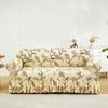 Чехол на диван с юбкой Прочный Моющийся Высокоэластичный Растягивающийся Легко надевается Универсальный Защитник мебели