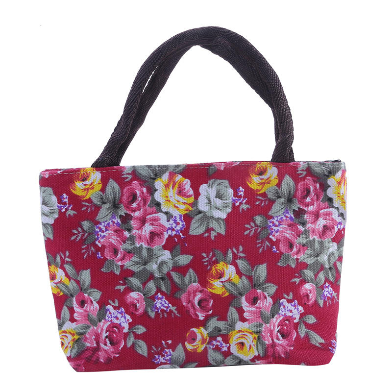 Винтажная сумка-тоут с принтом для женщин, модная, большой вместимости, для покупок, на плечо, ручная сумка