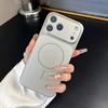 Популярный Космический Оранжевый Акрил ПК Для Чехла Телефона Для Для Iphone 17 Pro Max 16 1 14 13 Магнитная Беспроводная Зарядка Жесткий Чехол