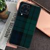 Тартан клана Фрейзер Чехол Для Samsung Galaxy M32 M31 M12 M52 M13 M33 M53 M11 M51 M15 M55 M14 M34 M54 M20 M30s