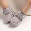 Winter Baby Boots Solid Color Thick Warm Plush Boots Winter Baby Shoes