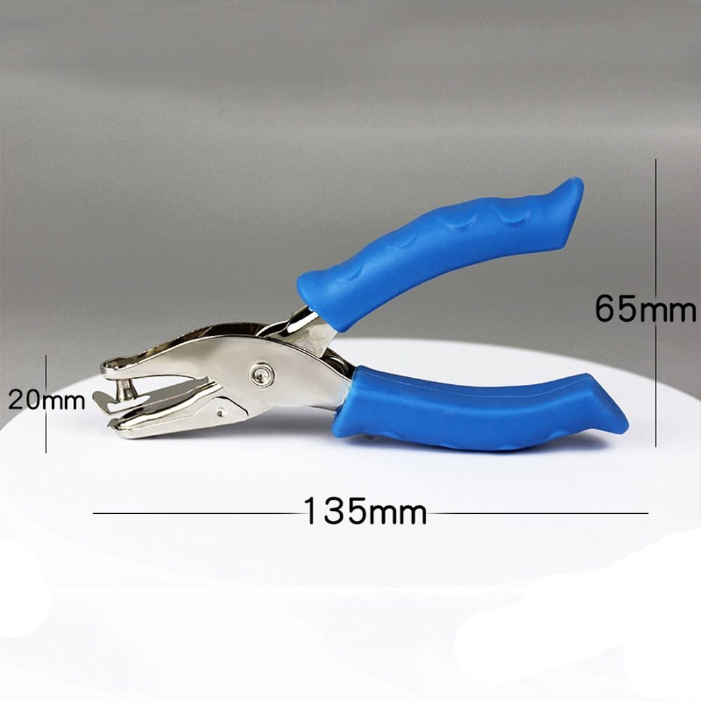 DIY Hole Punch 6mm Paper Cutter Durable Single Hole Puncher School Office Binding Stationery