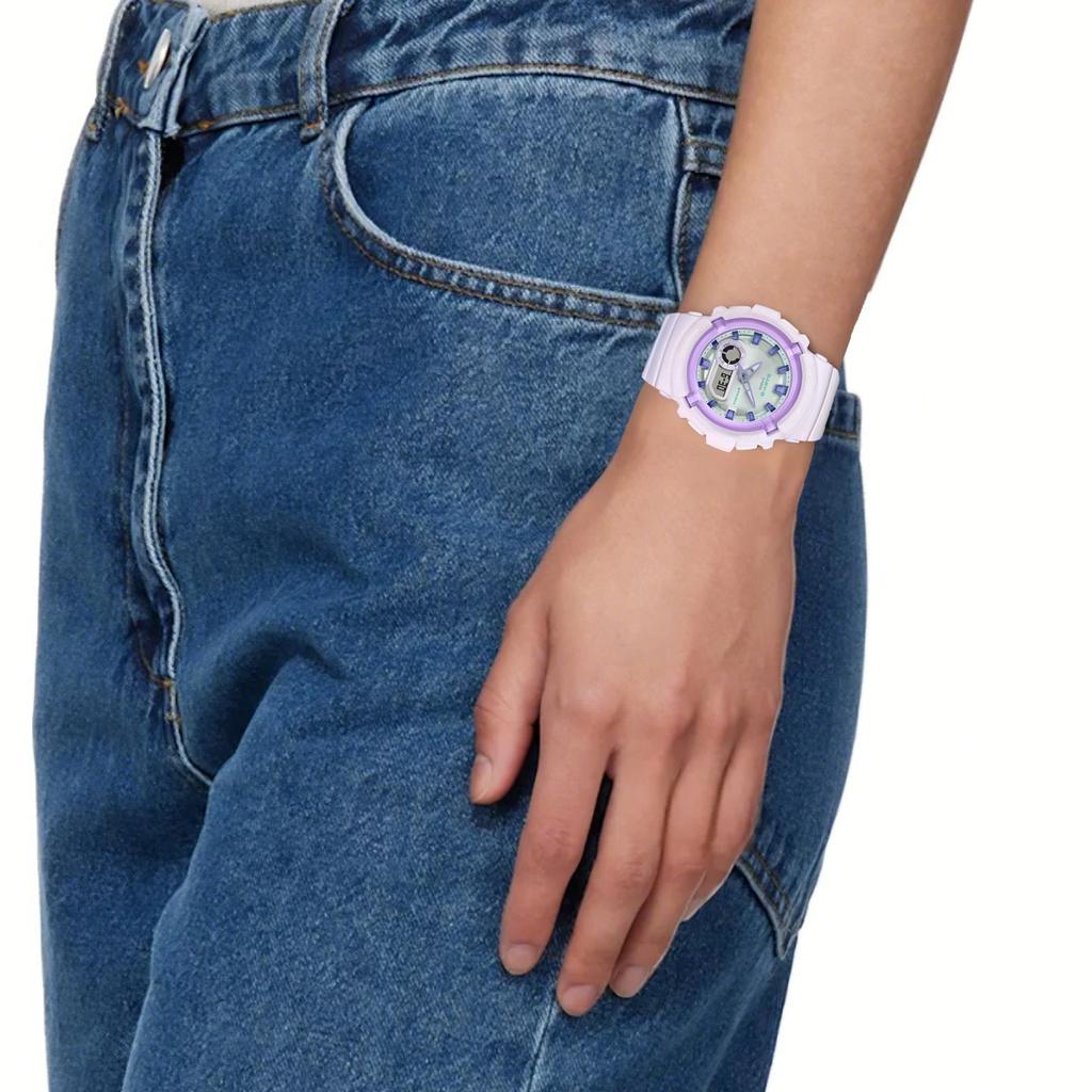 Casio Женские часы BABY-G 43,4 мм Белые BGA-280SW-6A BGA-280SW-6A