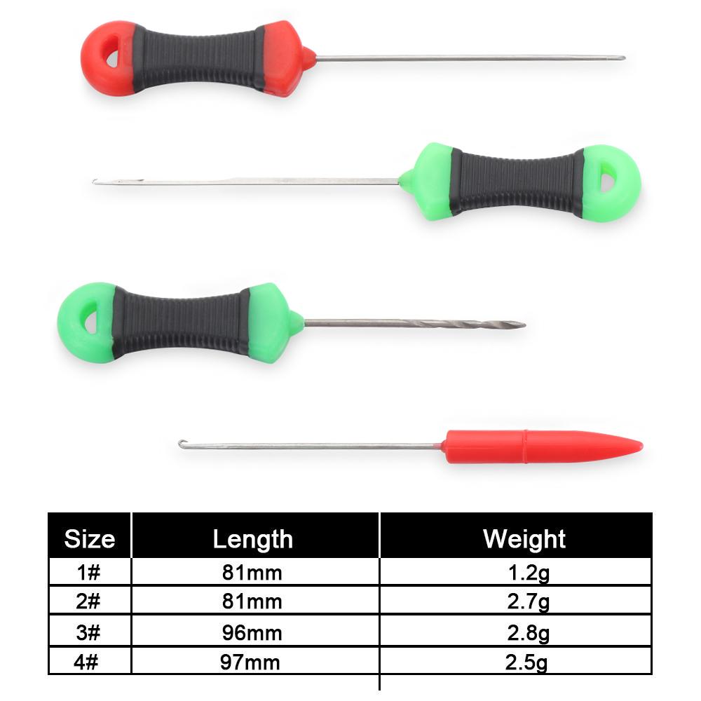 Needle Bait Needle Bait Drill Bait Hook Fishing Tackle Hook Stainless Steel Baiting Device