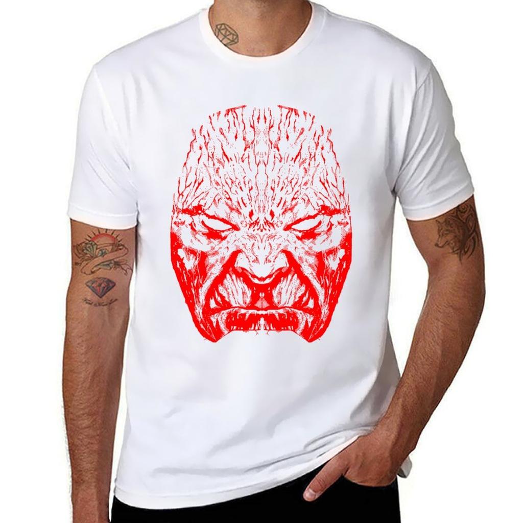 Face Of Antilife Tshirt Stylish Print Short Sleeve Tee