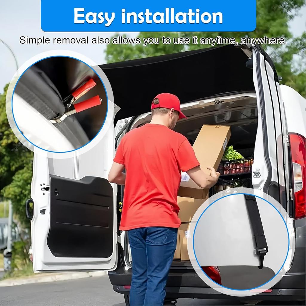 RV Rear Awning Shade Premium UV Resistant Waterproof Oxford Fabric RV Tailgate Canopy Sun Shelter with Easy Installation for Camping, Travel &