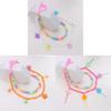 Candy Color Heart Flower Waist Chain With Lobster Clasp For Summer And Winter Fashion