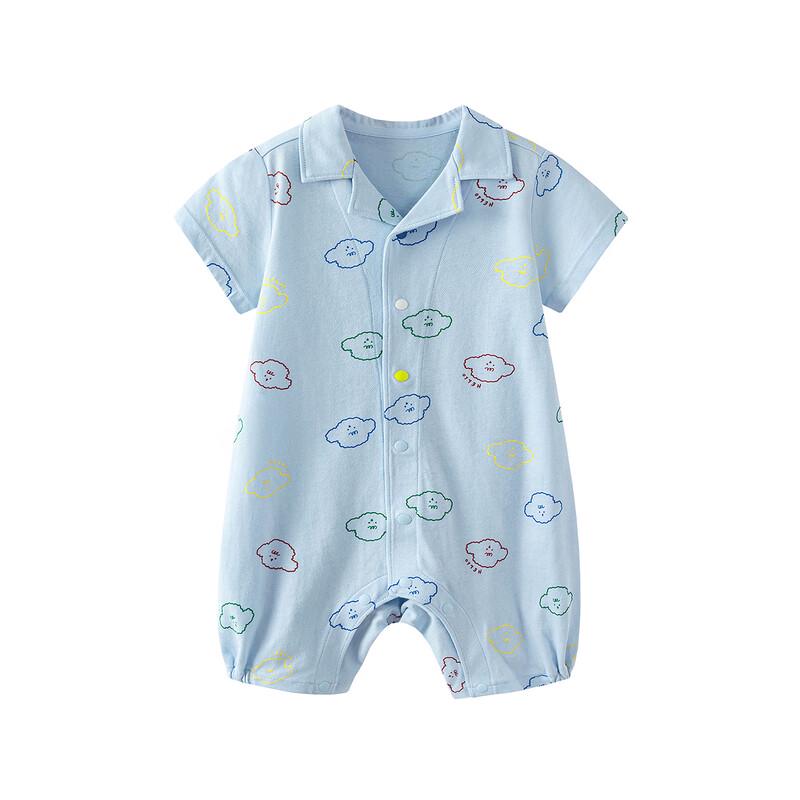 minibala Infant Casual Short-Sleeve Romper