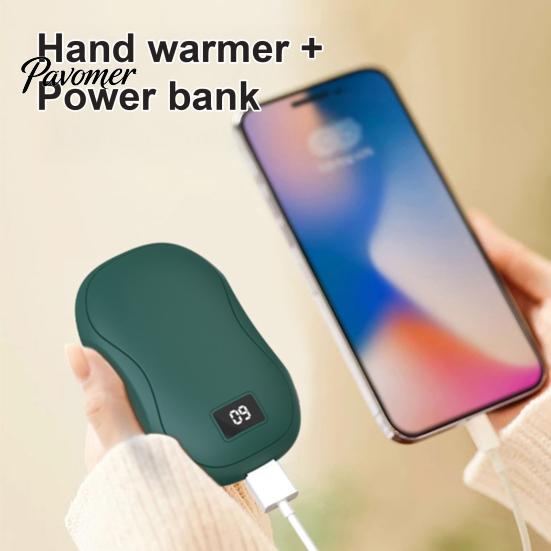 USB-обогреватель с быстрой зарядкой, магнитный, раздельный, мини-грелка для рук, 3600 мАч, перезаряжаемый, электрический подогреватель для перчаток, многоразовый карман для женщин, мужчин, 3 температуры