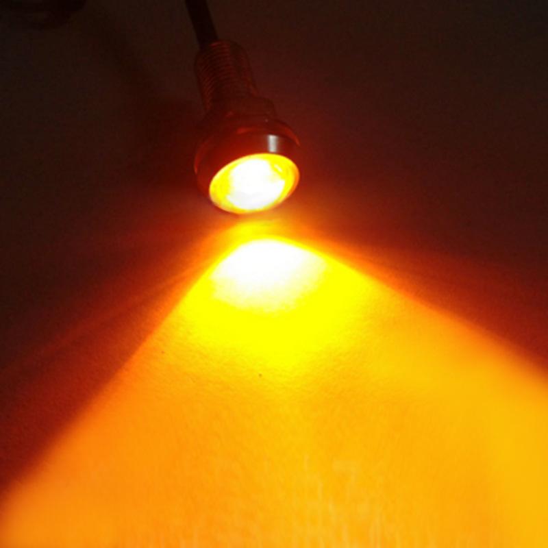 18 мм автомобильный Eagle Eye DRL светодиодные дневные ходовые огни светодиодные 12 В резервный сигнал заднего хода парковочные автомобильные лампы