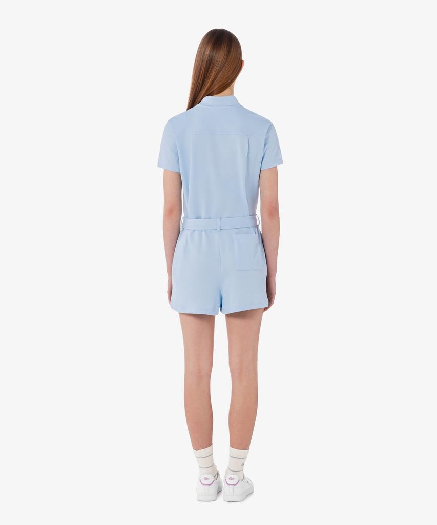 LACOSTE Женский мини-комбинезон с коротким рукавом из пике Ef1823-56G Hba