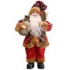 Christmas Santa Claus Decoration Desktop Santa Claus Figure Lifelike Santa Doll Home Ornament For