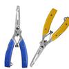 Fishing Tools MultiFunction Stainless Steel Fishing Pliers Line Cutters Hook Remover Split Ring Fishing Pliers Scissors