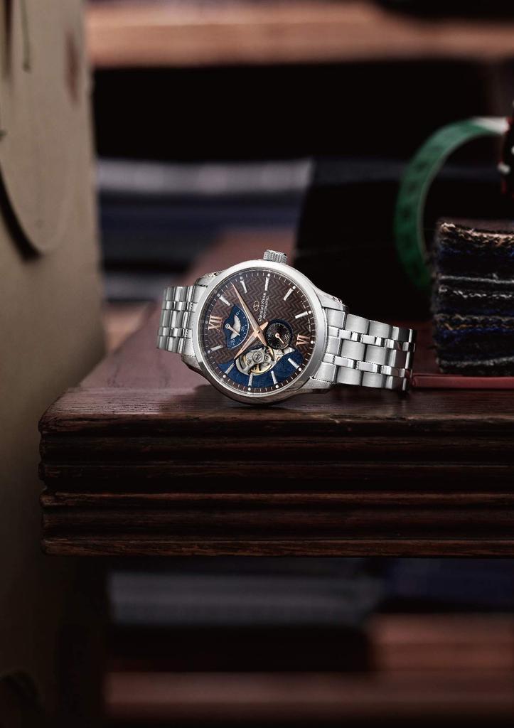 Orient Star Автоматические Слоистые Сделано в Открыто-Коричневом Мужские Часы, Скелетон, Механические, Япония, 2-летняя Гарантия Производителя, Сердце, RK-AV0B02Y,