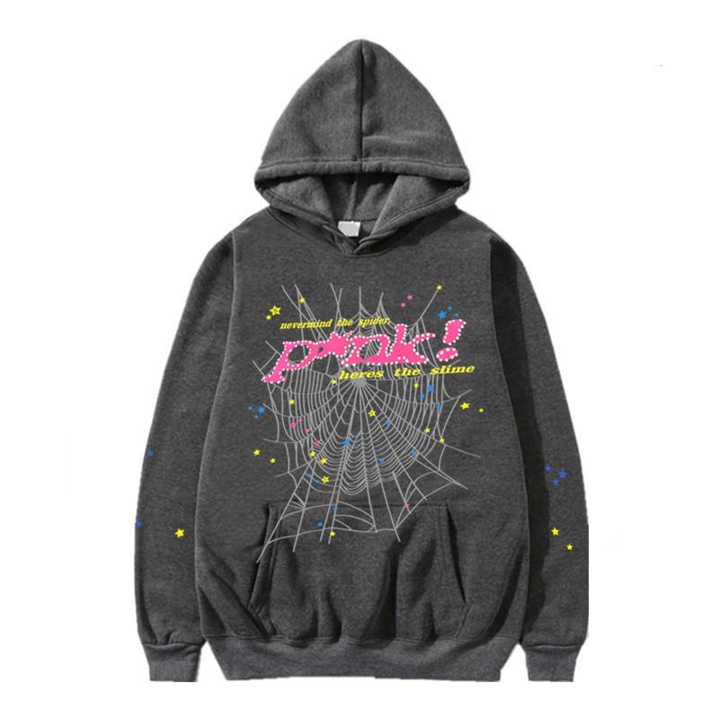 Mens Hooded Sweatshirt With Letter Print Loose Fit Casual Streetwear Unisex Couple Outfit