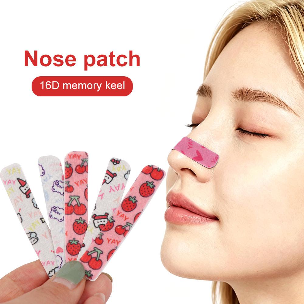 20/50Pcs Bridge Lifting Up Nose Shaping Strips 16D Memory Support Nose Shaper Clip External Support