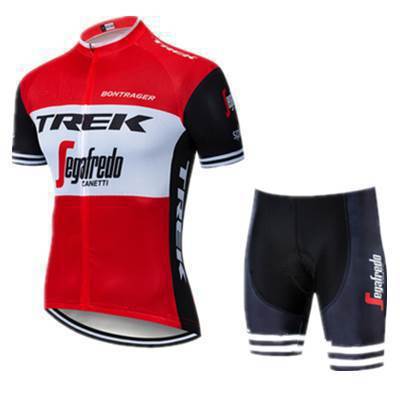 Summer Short Sleeve Cycling Suit Strap Set Breathable Men's and Women's Cycling Shirt Cycling Top Pants