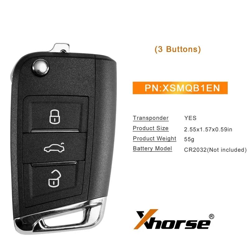 XHORSE XSDM04EN MQB Smart Key 3 Buttons MQB Style Update Version of XSMQB1EN