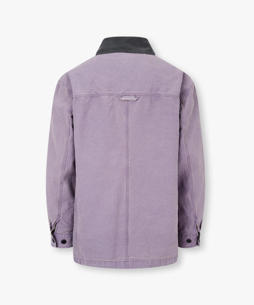 Man On The Boon Vintage Washed Half Jacket_Purple 4716109012