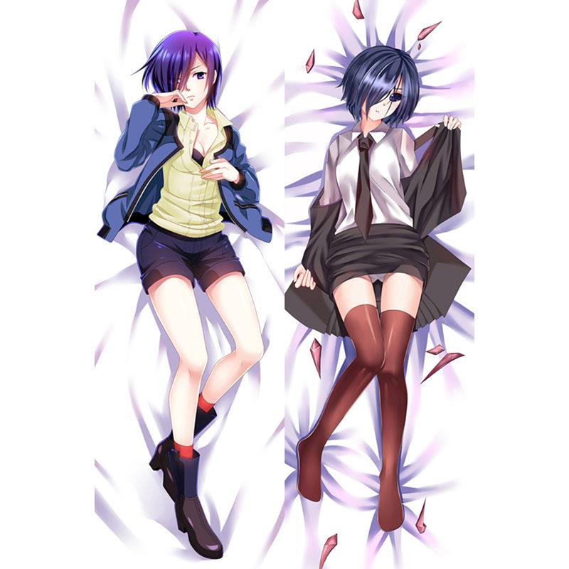 Аниме Токио вурдалак наволочки Kaneki Ken маска Touka Touka Kirishima Dakimakura чехол двустороннее постельное белье обнимающая наволочка для тела