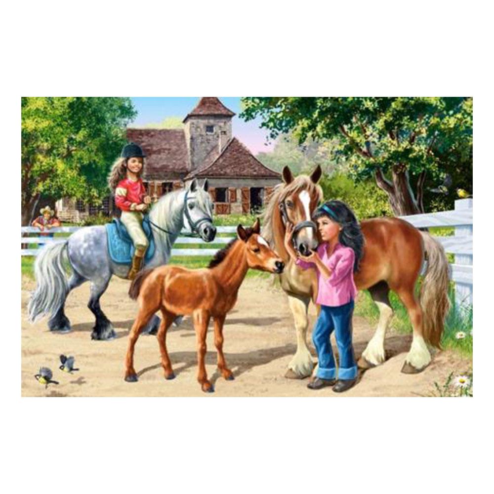 Castorland Classic Jigsaw Puzzle 70pcs (Stud Farm)