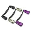 Carbon Fiber Fishing Reel Handle Ultra Light Grip 3 Colors Replacement Left Right Hand Compatible Baitcasting Reel Accessories