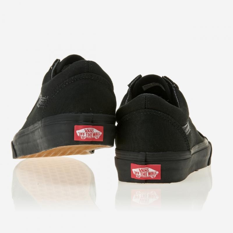 Vans Старая школа Черный Черный Холст Vn 0d3hbka Черный Черный Холст