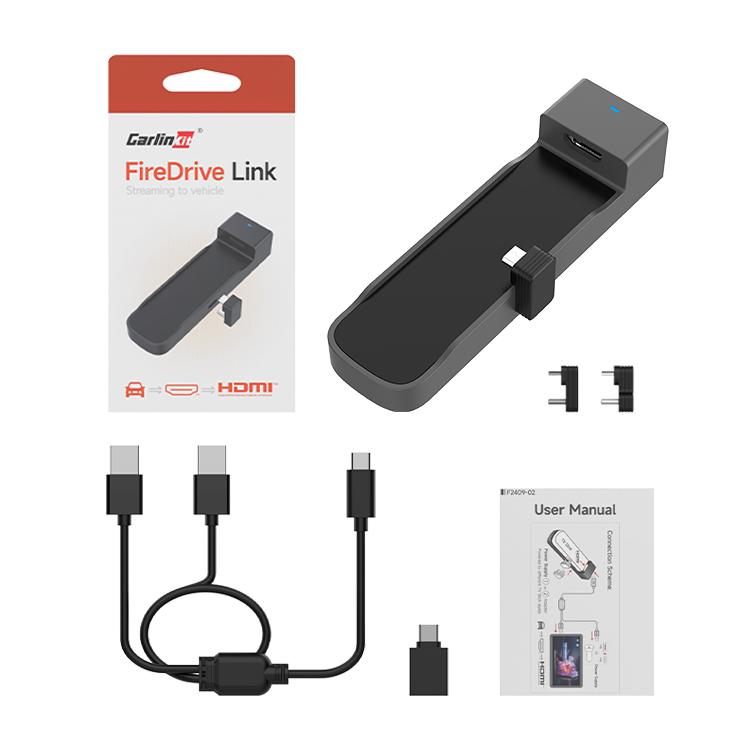 NEW Arrival Carlinkit Carplay Ai Box Streaming Wireless Car Play Auto Carplay Dongle HDMI Adapter Fire Tv Stick FireDrive Link