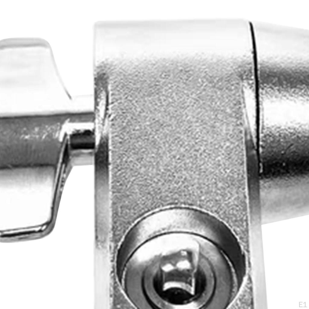 Snare Drum Clip Assembly Hardware Metal Sturdy Multiuse Extension Mount Mounts for Cymbal