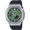 Мужские часы G-SHOCK GBM-2100A-1A3JF [модель G-SHOCK с металлическим покрытием] круглые черные цифровые аналоговые