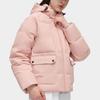 Fila Fusion Модная Свободная Ветрозащитная Теплая Пуховая Куртка с Капюшоном Женские куртки Ароматический-Розовый T11W341904FPK
