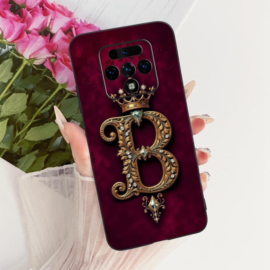 Чехол для Tecno Camon 16 Premier CE9 CD6j Роскошный чехол с буквами-коронами Мягкий ТПУ чехол для телефона Tecno Camon 16 Pro Camon16 CE7