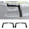 Voodonala for 4Runner Carbon Fiber Inner Door Handle Door Pull Cover Trim Cover Decoration Garnish for Toyota 4Runner Interior Accessories 2010-2025+