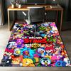 Brawl Stars Printed Carpet,Rug,for Office Chair Living Room Bedroom Kitchen Room Decor Gifts.