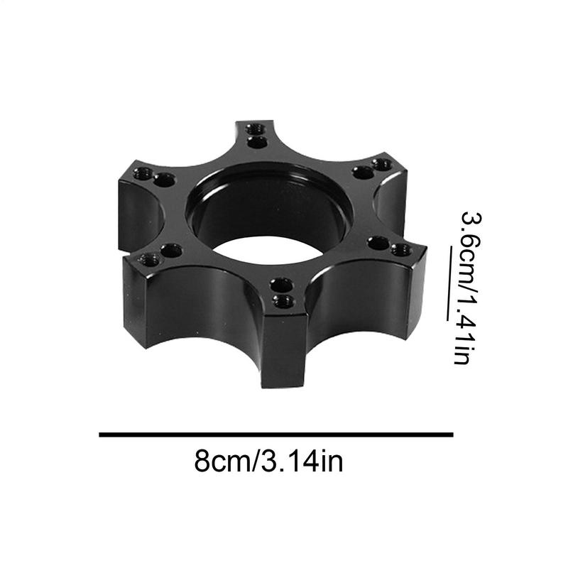 Ступица рулевого колеса Гоночное устройство для модификации Простая установка Аксессуары для увеличения высоты Адаптер ступицы с быстросъемным механизмом Адаптер ступицы