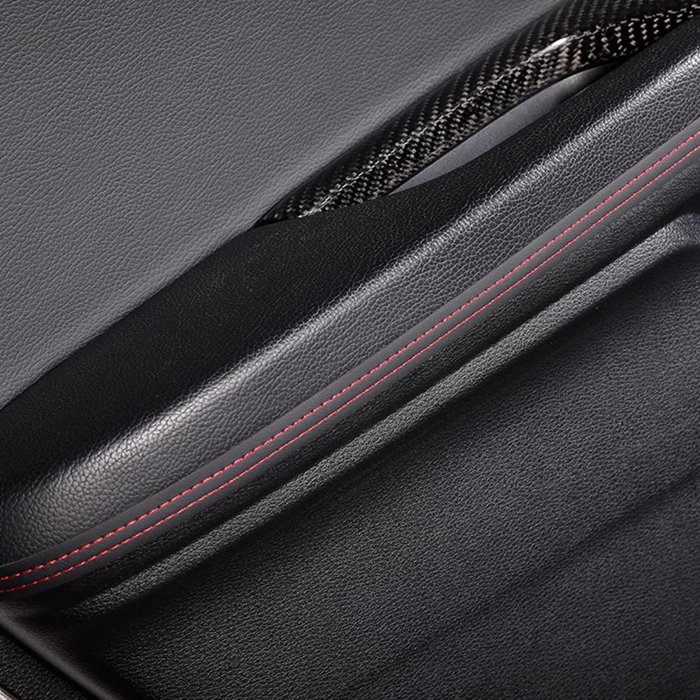 Линия приборной панели автомобиля Гибкая внутренняя панель приборов Центральная консоль Декоративная полоса Автозапчасти DIY Baided Strip Самоклеящаяся наклейка #469720