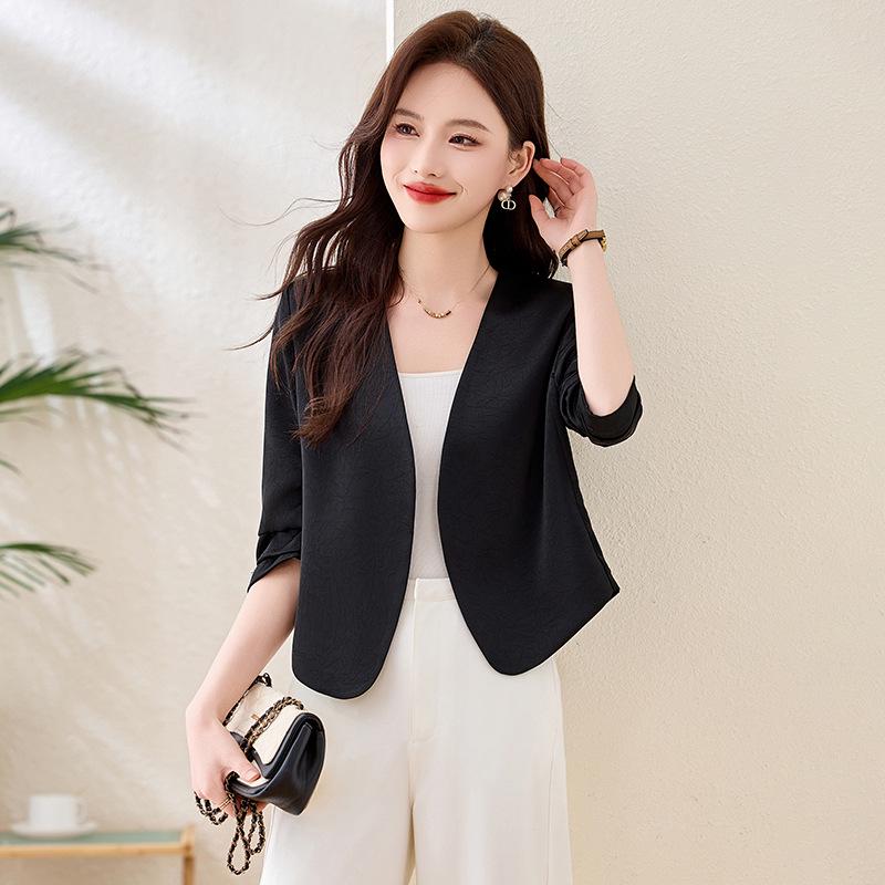 2025 Весенний женский модный короткий пиджак - MS8819