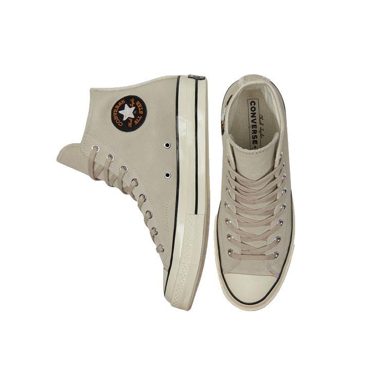 Converse Кеды Chuck Taylor Hi Retro Хайтопы из парусины Унисекс Кеды Светло-серый Хаки 172497C