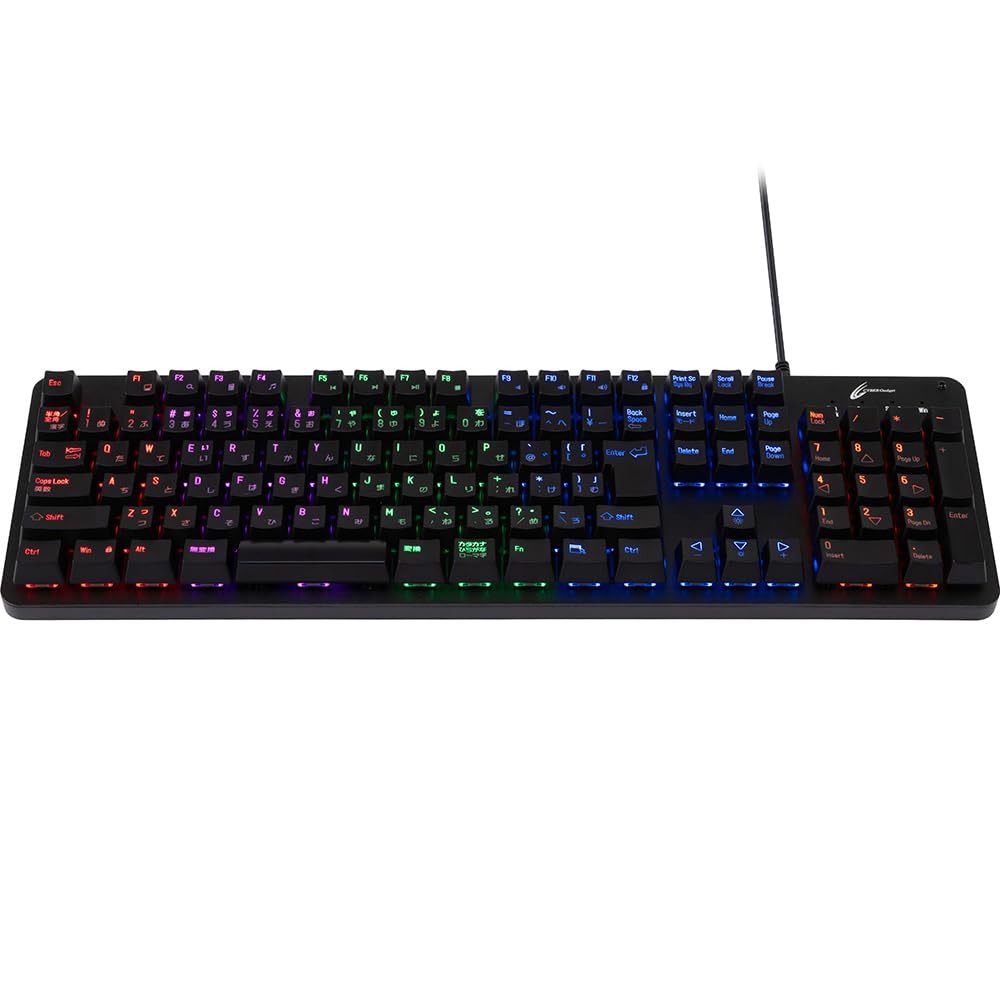 CYBER Gaming Keyboard PS5 Black [Mechanical Type] (for / SWITCH)