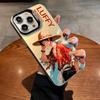 Модный ONE PIECE Луффи подходит для чехла на мобильный телефон Apple 11/11promax мужской и женский iphone11 цвет серебристый лазерный 1