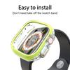 Чехол из ТПУ+ПК для Apple Watch Ultra 2 49 мм Серии 9 8 7 6 SE 5 4 45 мм 41 мм Защитная рамка-бампер Чехол для iwatch 9 6 5 4 se 44 мм